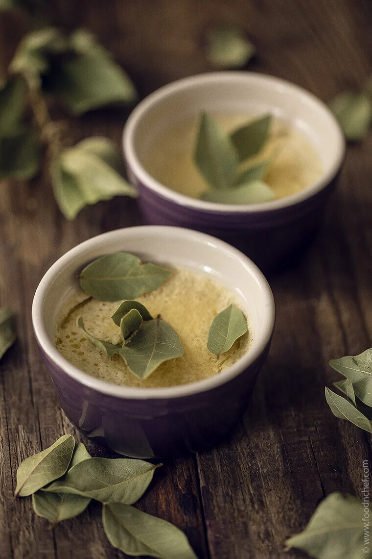 Baked Lemon Curd with Bay Leaves