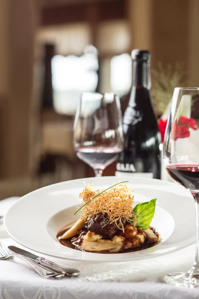 Braised Beef Cheeks with Mashed Potato