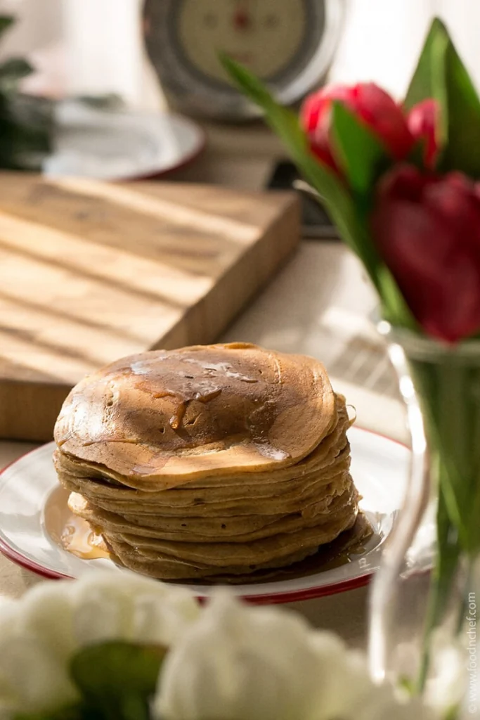 Classic Pancakes with Maple Syrup