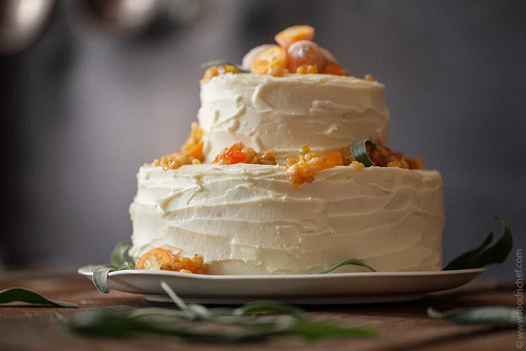 Citrus Olive Oil Cake with Cream Cheese