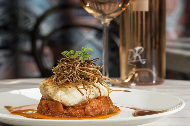 Pan-Fried Cod with Ratatouille