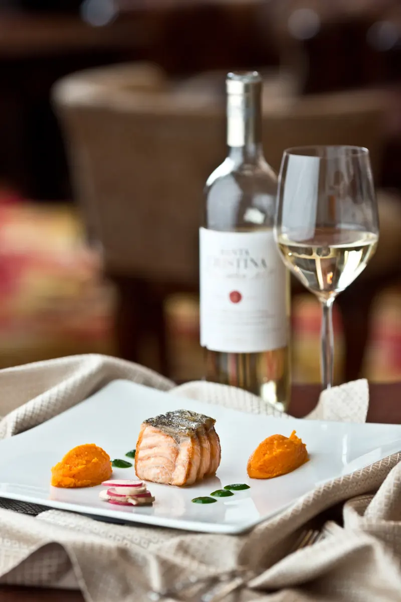 Roasted Salmon Steak