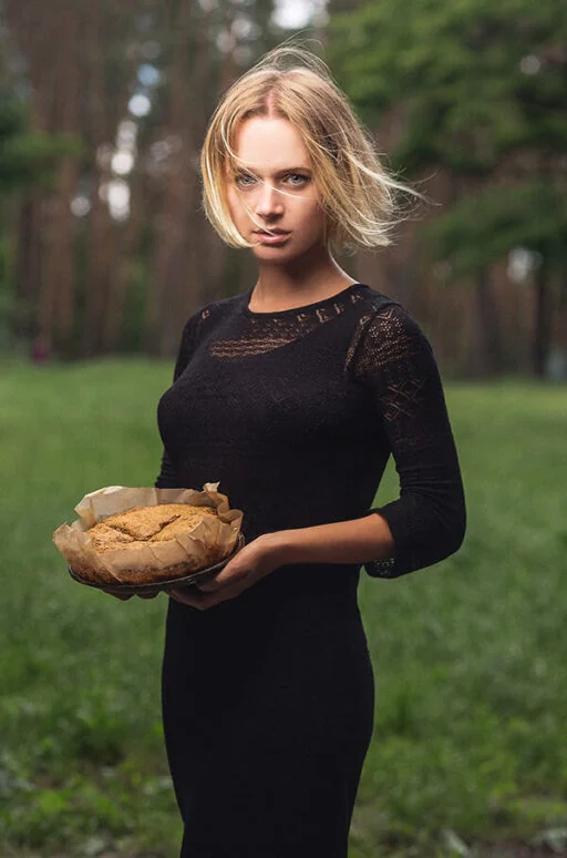 Portrait of Anastasiya Holoborodko