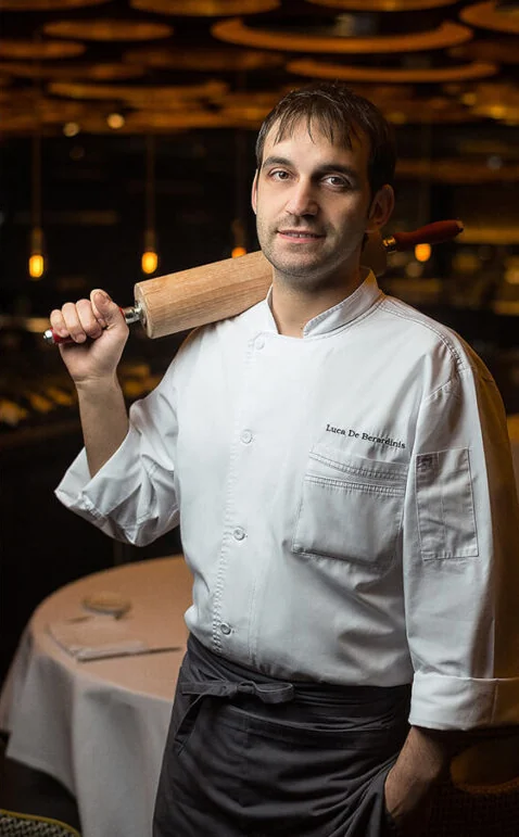 Portrait of Luca De Berardinis, Chef