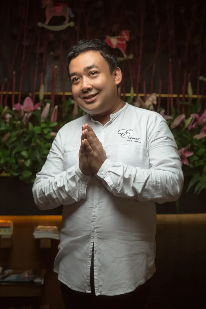 Portrait of Trakool Yodsuk aka Chef Korn