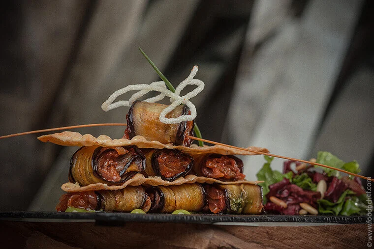Armenian Baked Eggplant with Onions