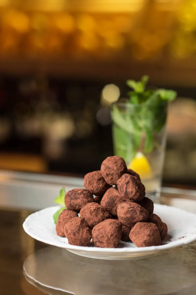Chocolate Truffles with Cointreau