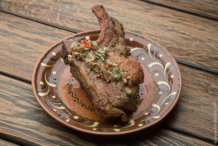 Pork Steak with Mushroom Sauce