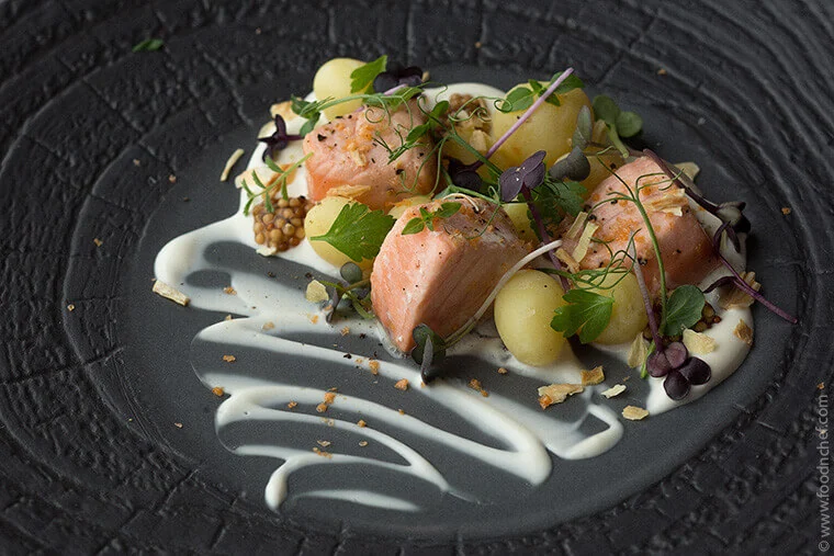 Smoked Salmon and New Potato Salad