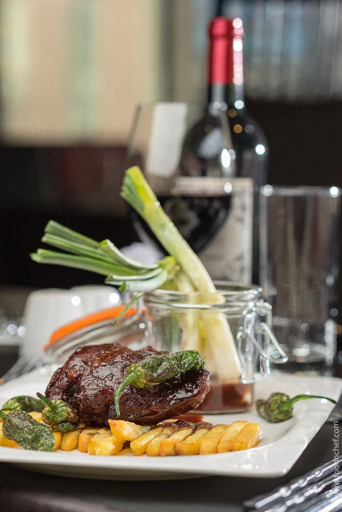 Sous Vide Beef Cheeks with Sherry Sauce