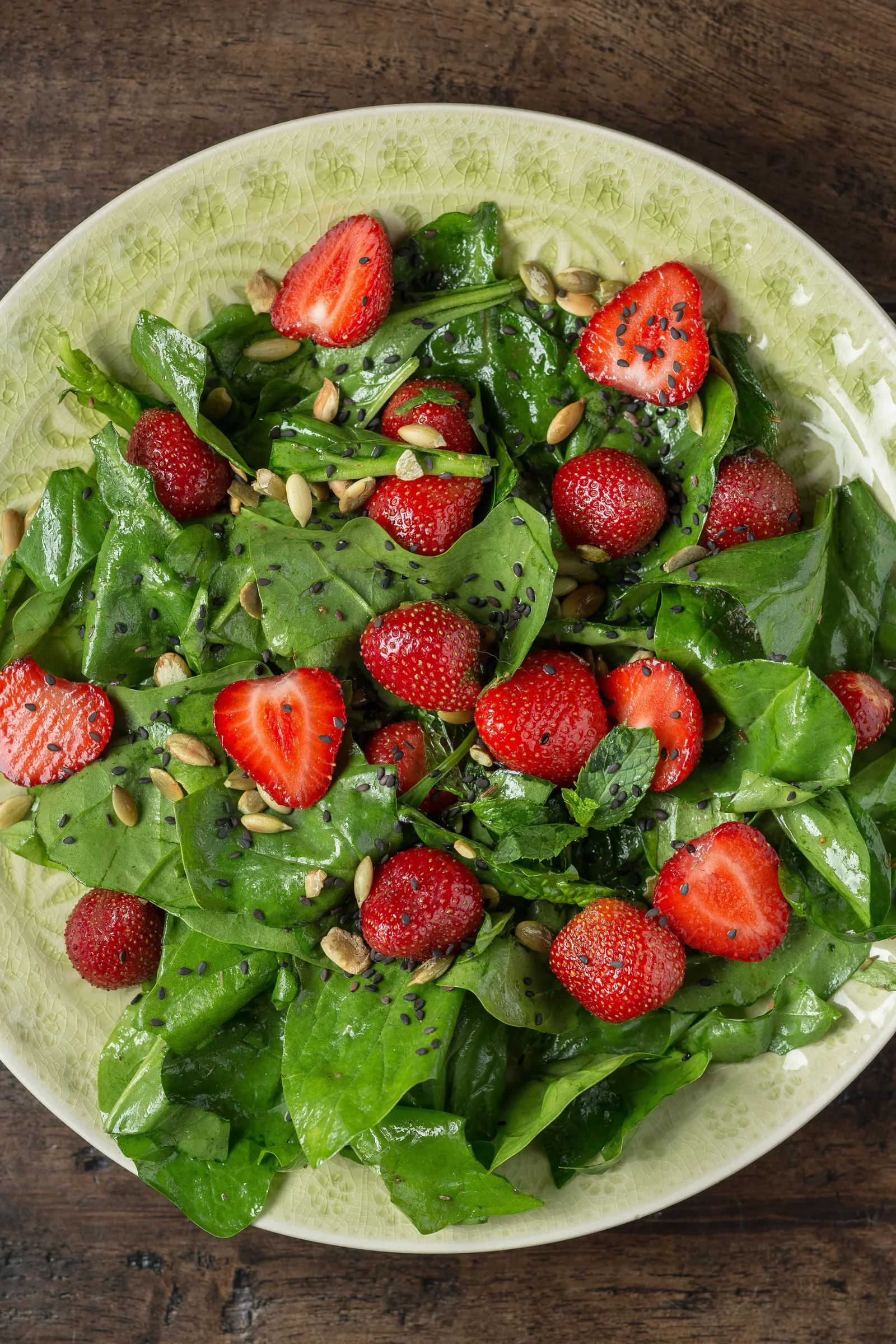 Spinach Strawberry Salad