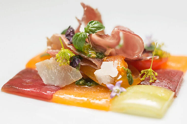 Tomato 'Chessboard' Tart
